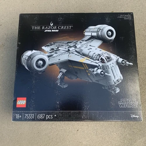 LEGO STAR WARS UCS Razor Crest 75331 SEALED Mandalorian Grogu RETIRED SET