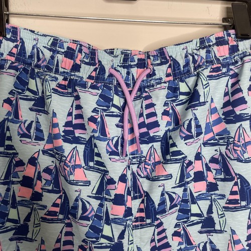 Vineyard Vines Swim Trunks Mens Extra Large Sailboat Print Quick Dry Shorts - Picture 3 of 10