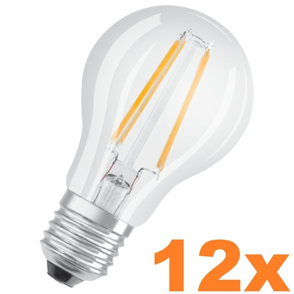 12Er Sparset Osram E27 Led Lampe Retrofit Classic 6.5W Wie 60W 6500K Kaltweiß-image