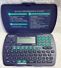 Sharp EL-6710S Multi-Use Organizer/Calculator w/ Instructions