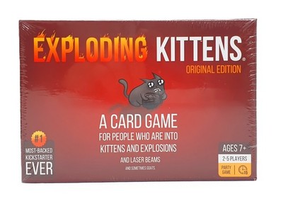 Exploding Kittens Kartenspiel Original Edition Englisch NEU
