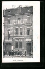 Old postcard Mons, L ?Athenee