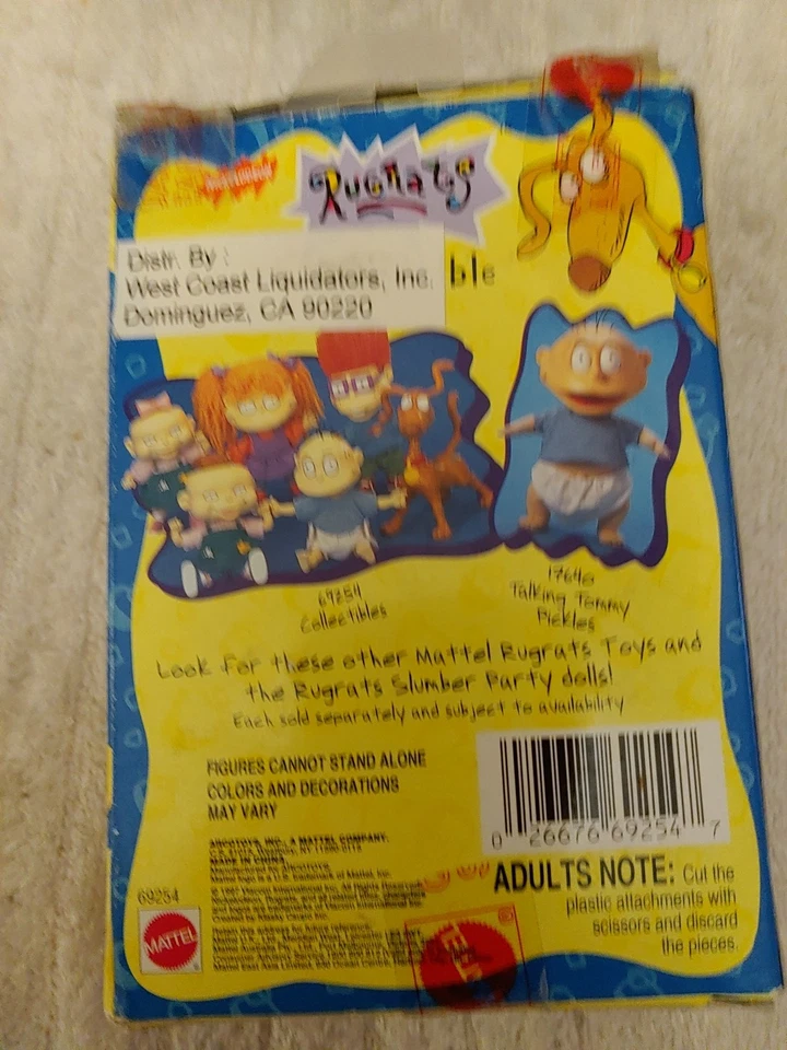 Boneco de ação 1997 Nickelodeon Mattel Rugrats Spike brinquedo colecionável cachorro - Imagem 2 de 2