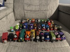 Thomas  Friends Take N Play Diecast Train Lot 30 Engines Vehicles Mattel