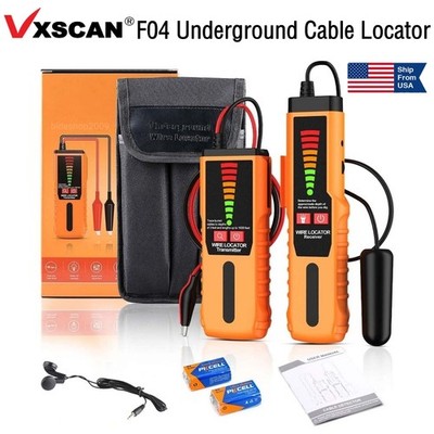 VXSCAN Underground Network Line Finder Cable Tracker Tester Electric Wire Tracer