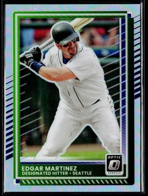 Edgar Martinez 2025 Donruss - Optic #10 Seattle Mariners