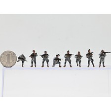 Sanrong 1/72 US Modern Armored Forces Military 8 Soliders Model