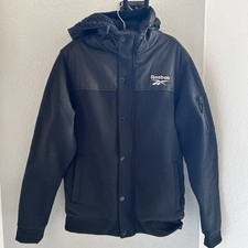 Reebok Black Jacket  Size M Größe M gefüttert