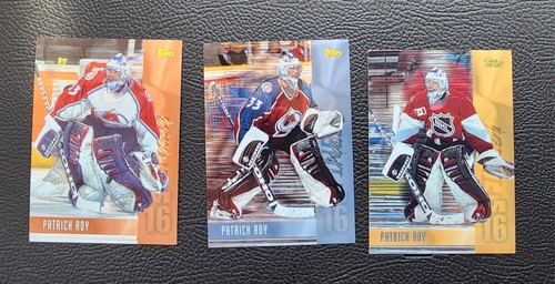 Patrick Roy [Gold] #M16 1998 Topps Mystery Finest card
