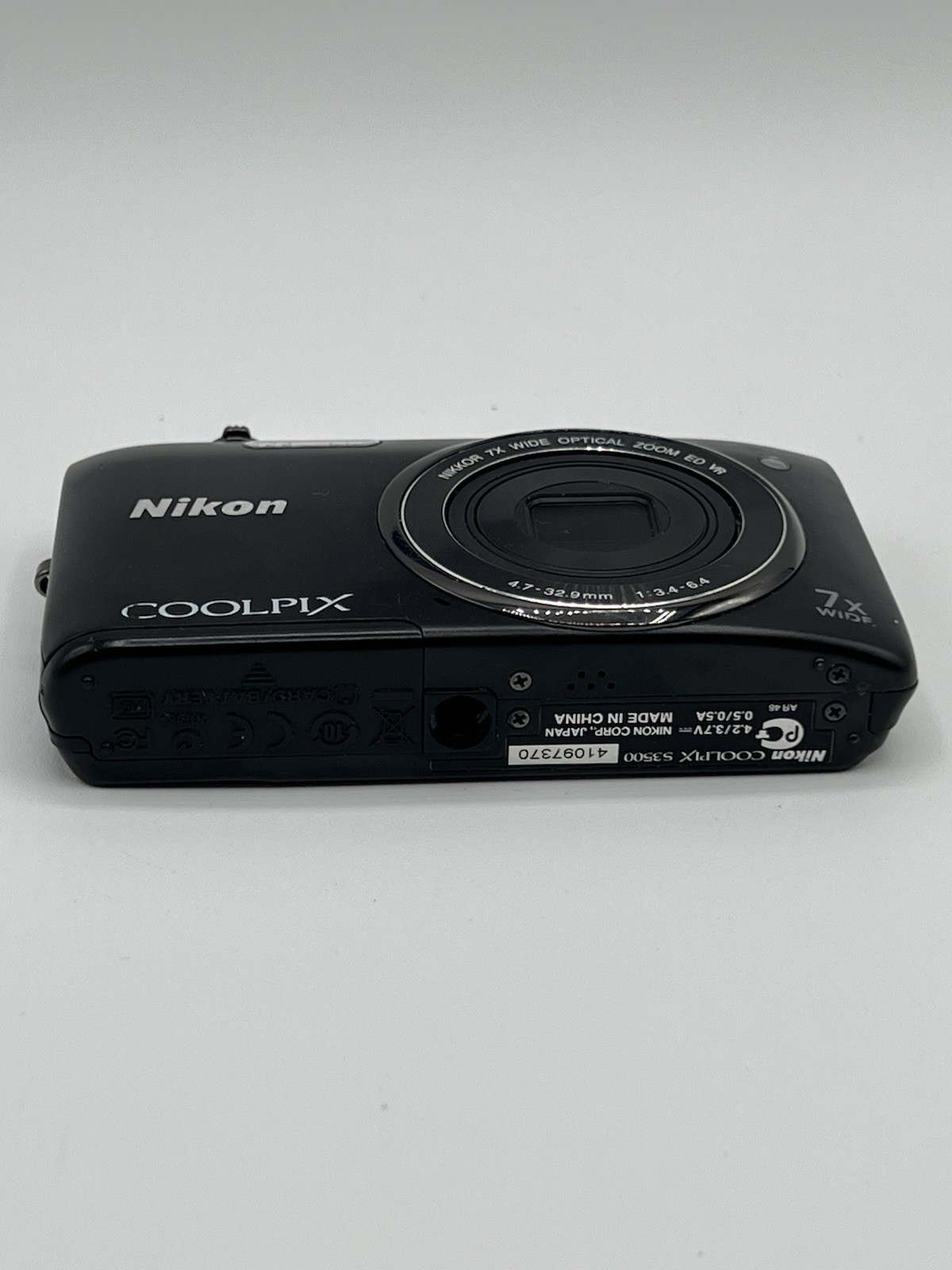 Nikon Coolpix S3500 Compact Digital Camera, Black Color, 7X Zoom, 20.1 MPX image 7