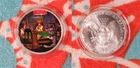 American Silver Eagle * Dogs Playing Poker * 1 oz .999 Silver Colorized Coin