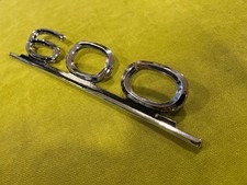 Typenschild Schriftzug Emblem " 600 " für Mercedes W100 Pullman Landaulet NEU