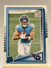 2025 Panini Donruss - Rated Rookie Elic Ayomanor #339 (RC)