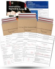 2026 4-in-1 Estate Planning Kit   Includes Last Will, Living Trust  Power of...