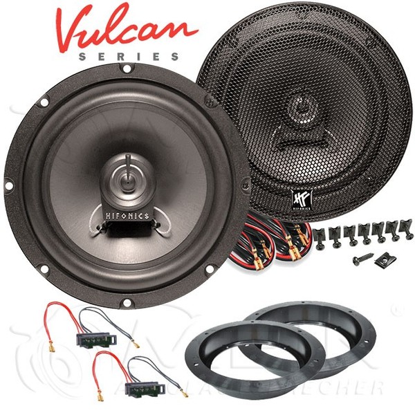 Hifonics Auto Lautsprecher FüR Vw Caddy Iv - Sa Ab 2015 Front TüR 180W 165 #Amzb-image