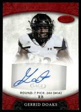 2021 SAGE Aspire Red Gerrid Doaks RC Auto Cincinnati Bearcats #ASP-28