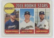 2018 Heritage Rookie Stars Brandon Woodruff Aaron Wilkerson Taylor Williams 0c6