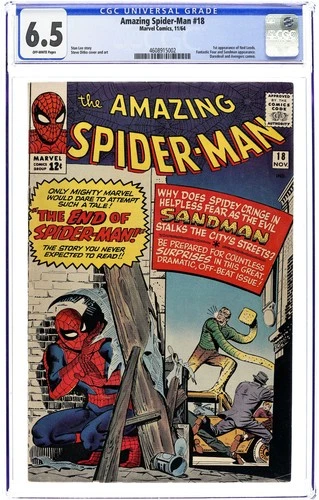 Amazing Spider-Man #18 CGC 6.5 1964 4608915002