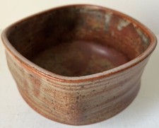 MID-CENTURY STUDIO ART POTTERY HANDMADE BOWL-SIGNED