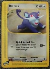 Rattata 128/165 Expedition Base Set Regular on eBay