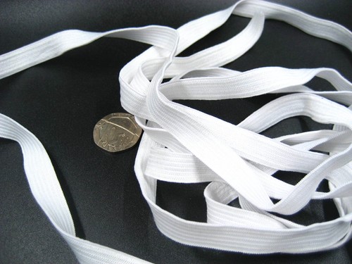 5ms de 10mm 6mm accesorios de costura plana delgada elástica alta falda elástica elástica - Imagen 8 de 12
