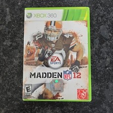 Xbox 360: Madden NFL 12 - Microsoft Xbox 360 Complete Disc And Manual