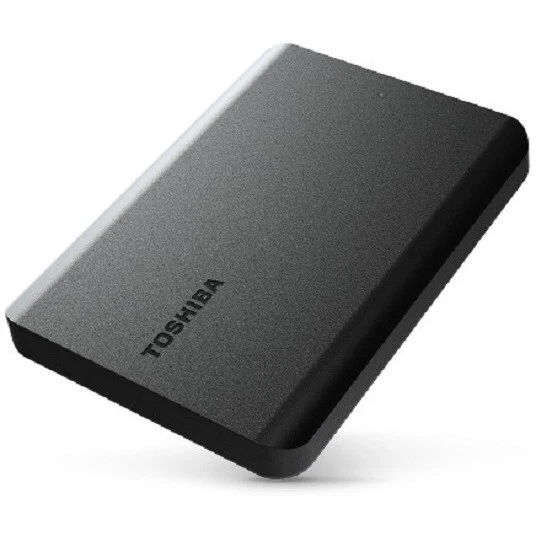externe Festplatte HDD 2,5 1TB Toshiba Canvio Basics USB 3.2/USB 2.0 Black - Bild 4 von 4