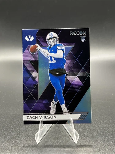 2021 Panini Chronicles Recon Draft Picks #135 Zach Wilson Rookie RC