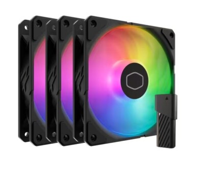 COOLERMASTER SICKLEFLOW EDGE 120 ARGB  3pack ''Express Ship''