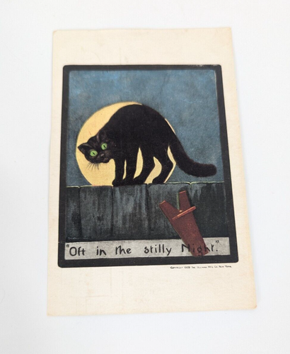 Antique Ullman Mfg Co 1909 Halloween Post Card Series no 138 Subject no 2462