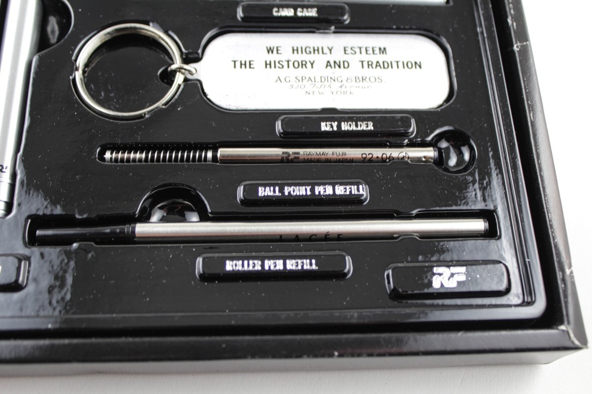 Spalding 1876-1976 100周年記念 ペンセット A.G.Spalding & Bros 7-Piece Stationery Set - Vintage - Rare | eBay