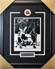 Paul Henderson signed autograph Canada 8x10 framed