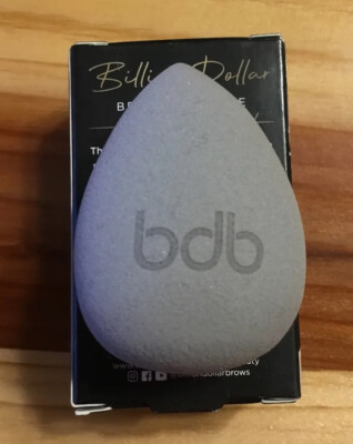 Billion Dollar Beauty BDB Charcoal Infused Beauty Sponge Vegan NIB Free Ship
