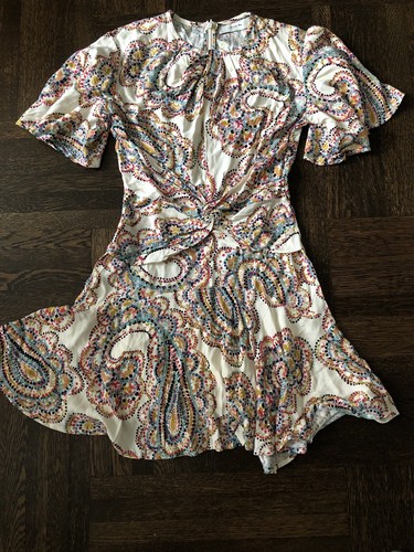 LOVER Paisley Park Mini Dress Size M Orig. $395 NEW - Picture 7 of 10