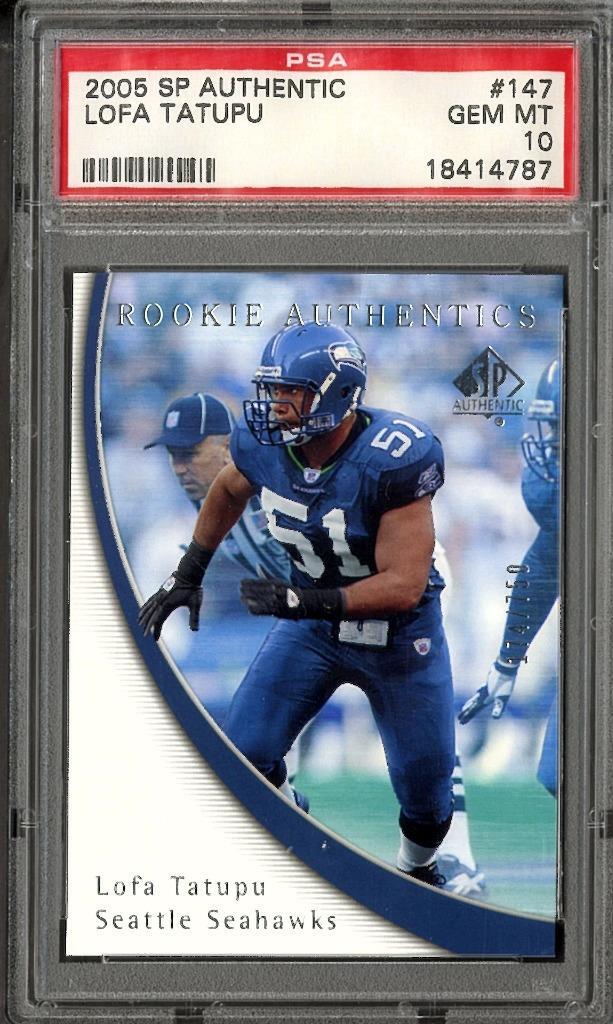 Lofa Tatupu SP Authentic #147 Base