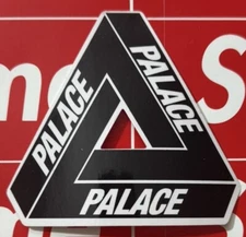 Palace Triferg Sticker Black White Authentic Free Shipping Ships Same Day ✉️