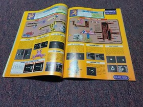 Nintendo Power Magazine Volume 37 Lemmings + Ultra Bots Poster SNES NES