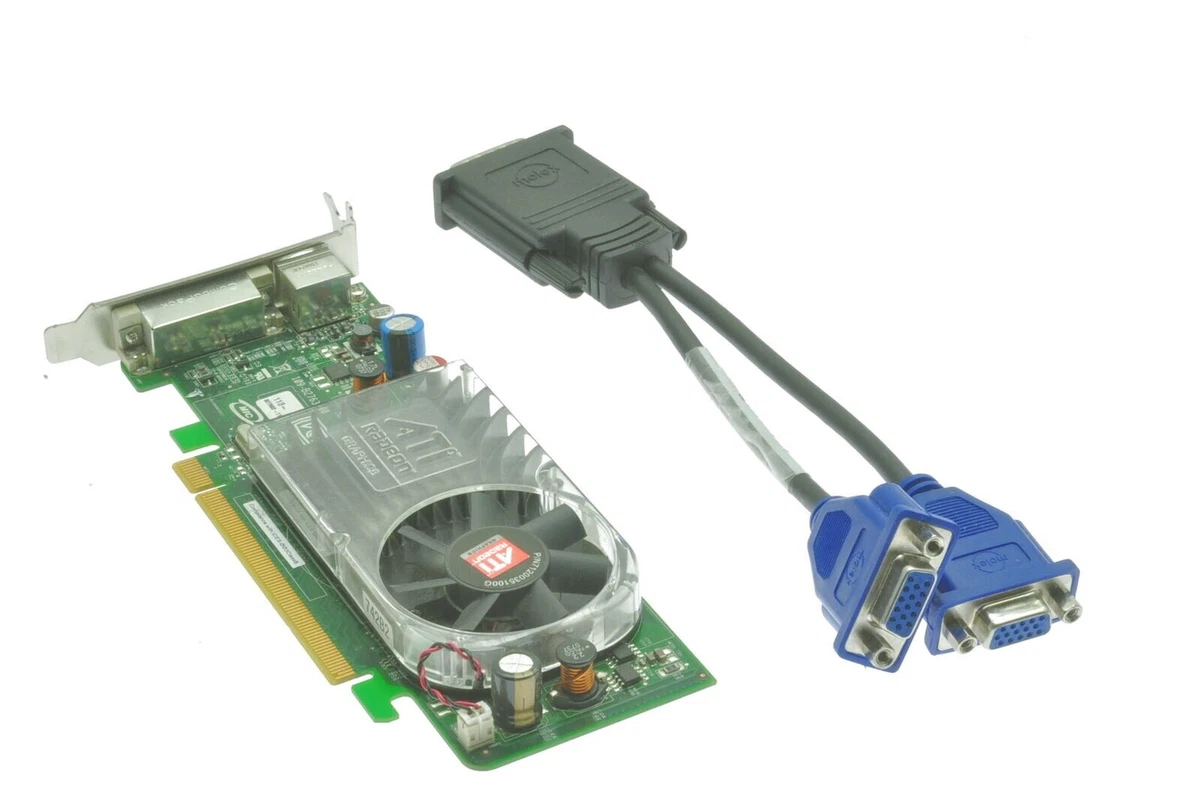 Dell OptiPlex 960 980 990 DT SFF PCIe Low Profile DMS 59 Dual VGA