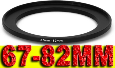 STEP UP 67-82MM ADATTATORE RING ADAPTER 67MM-82MM 67MM 82MM 67-82 67 82 MM 1ZWX - Foto 9