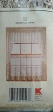 Home Decor Windows Curtains Essential Home Macrame Swags 0085