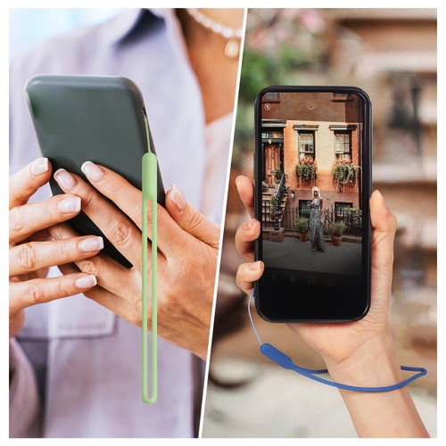24 Pcs Mobile Phone Straps Cellphone Hand Lanyard Silicone Wristlet - Photo 4 sur 11