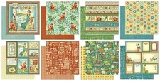 Graphic 45 Home Sweet Home 12 x 12 Cardstock PICK Pie Country Fresh Garden Quilt