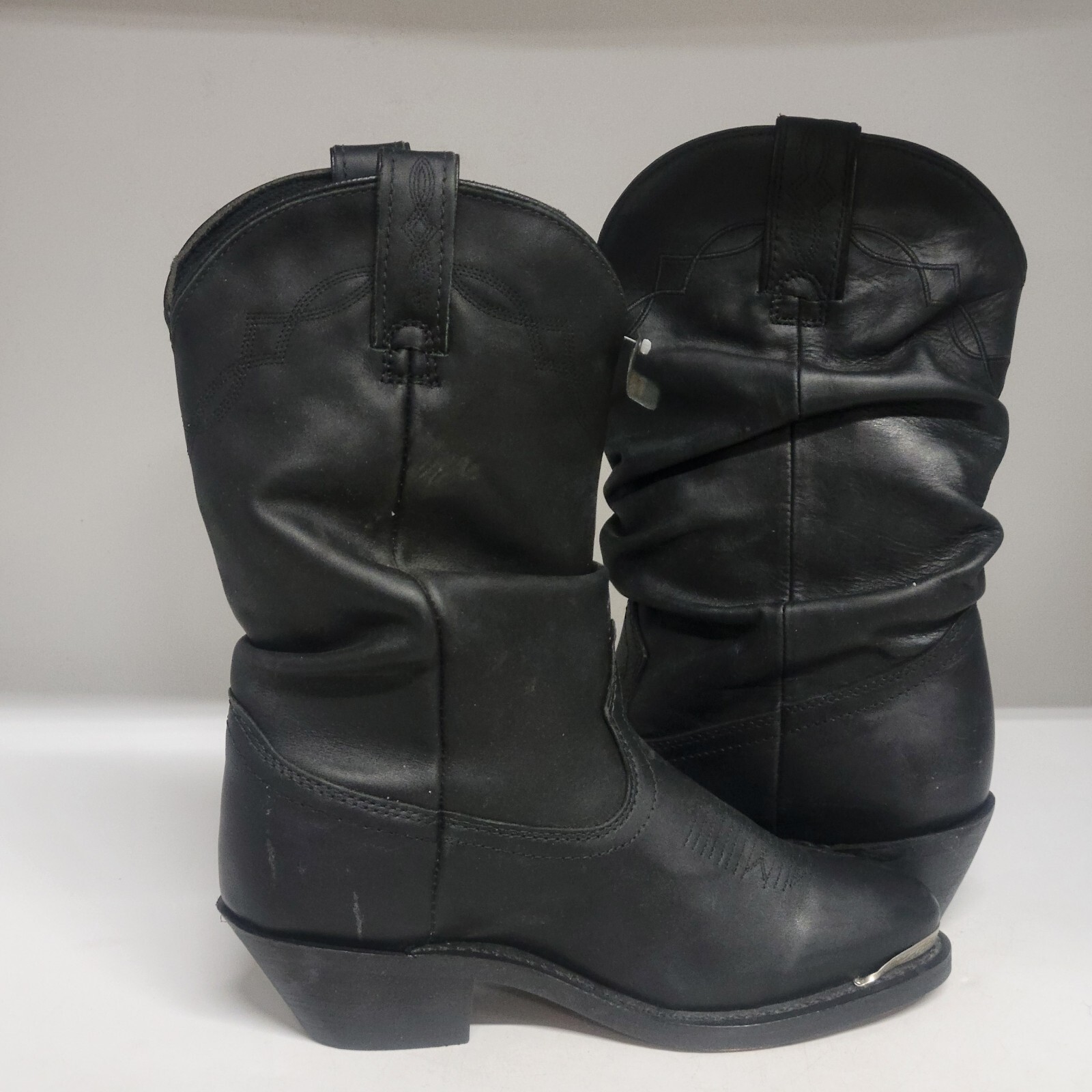 Shyanne Patsy Slouch Western Boot Black Womens Si… - image 7