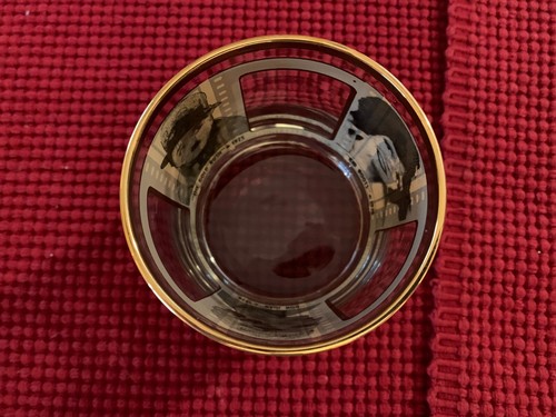 Vaso de bebida Roaring Twenties 3,5" Charlie Chaplin John Barrymore Clara Bow - Imagen 5 de 6