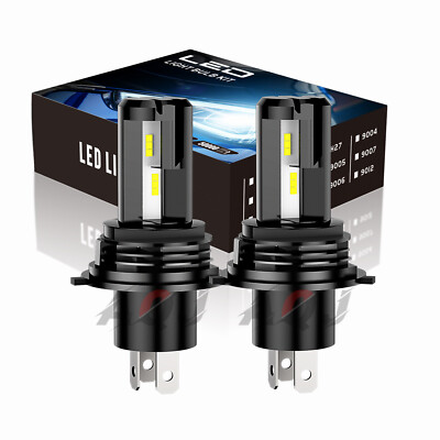 9003 H4 LED Headlight Bulbs Kit 10000w 1000000LM Hi/Lo Beam Super - Foto 8