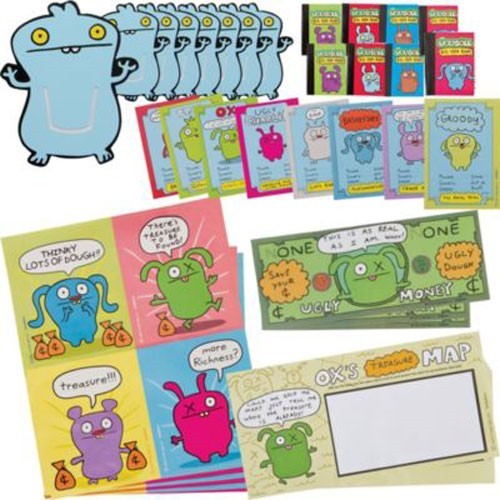 UGLYDOLL FAVOR KIT (48pc) ~ Birthday Party Supplies Toys Loot Goodies Stickers - Picture 1 of 1