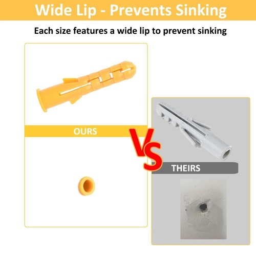 Self Drilling Expansion Tube Nails Plastic Wall Screws Expansion Bolt Pipe - Picture 6 of 20
