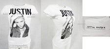 T-Shirt Originale Justin Bieber Bianca Novità 2016 Maglia Maglietta Original