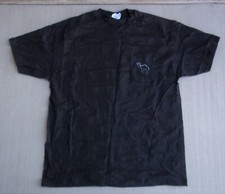 Vintage 90s Joe Camel Cigarettes Eclipse Pocket T-Shirt Black Size XL 46-48 NOS