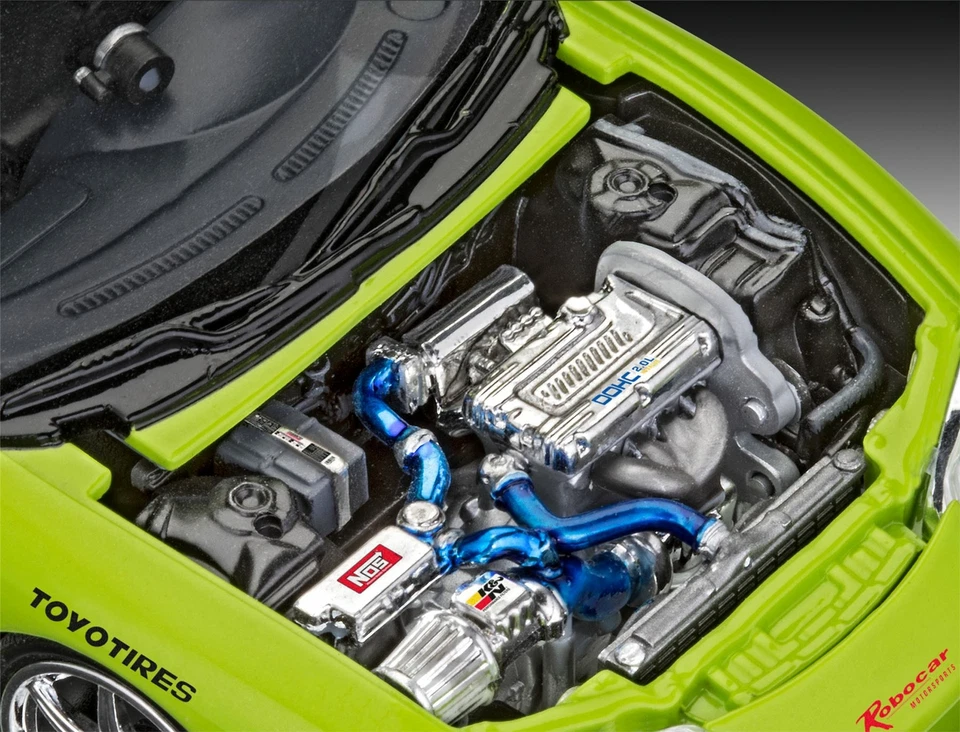 Revell Fast & Furious Brian's Mitsubishi Eclipse 1:25 Plastica Model Kit - 67691 - Immagine 4 di 4